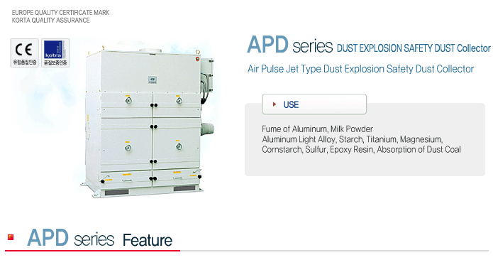 APD Seres - Dust Expiosion Safety Dust Collector