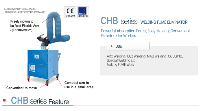 CHB Series - Welding Fume Eliminator