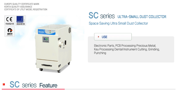 SC Series - Ultra-small Dust Collector