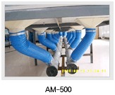 AM-500 dust collector installation photo