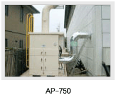 AP Series dust collector installation photo AP-750