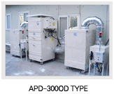 APD-300OD TYPE dust collector feature