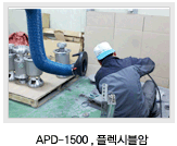 APD1500 FA dust collector feature