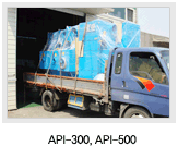 API-300 dust collector installation photo