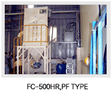 FC-500HR.PF TYPE fume collector installation photo