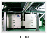 FC-300 TYPE fume collector installation photo