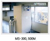 MS-300,500M dust collector installation photo